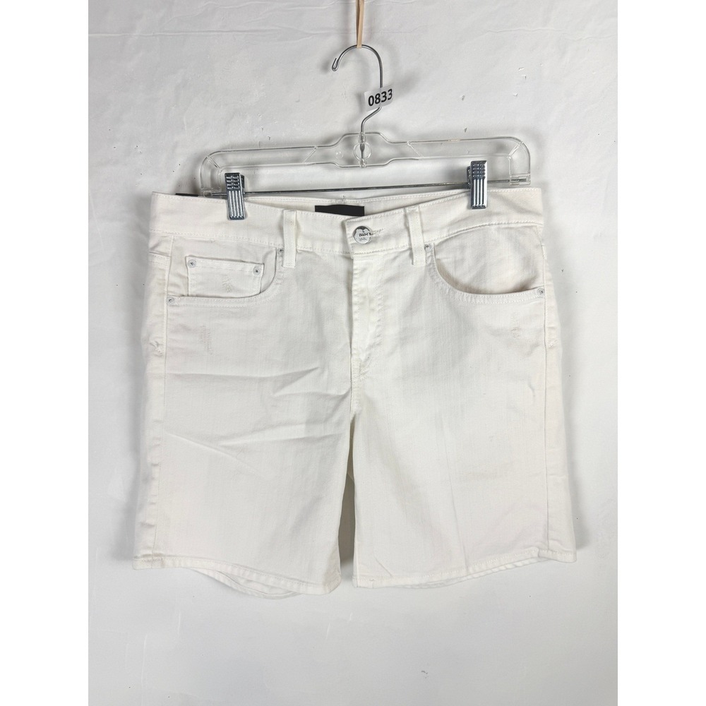 2/$30 Vince White Denim Mid Rise Bermuda Jean Shorts 29